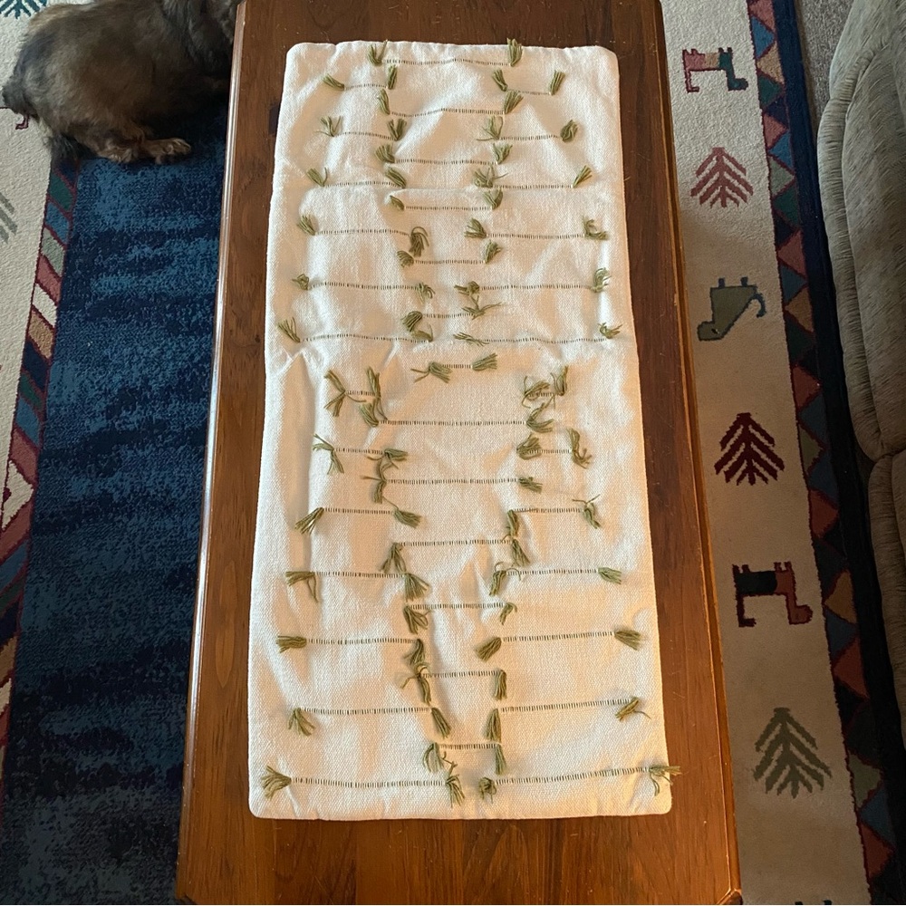 Pair of long pillow covers